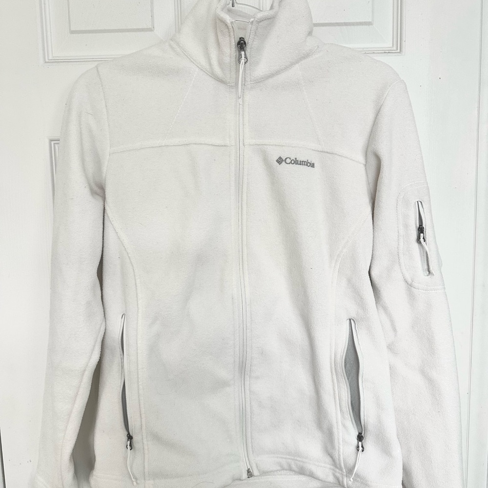 Columbia Women's White Fleece Jacket